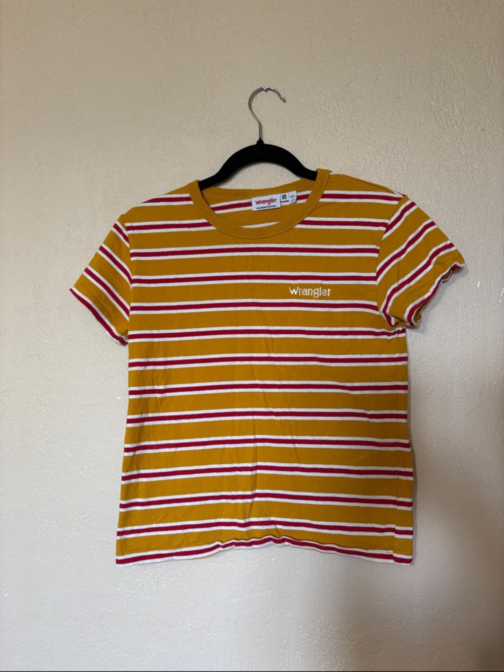 Striped wrangler tee shirt